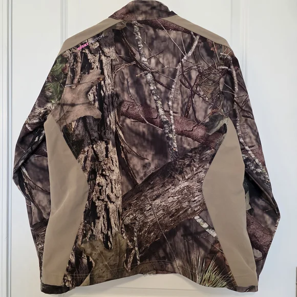 Habit Women's Utility Jacket - Camouflage and Tan Scent Factor Size Medium - Picture 2 of 10